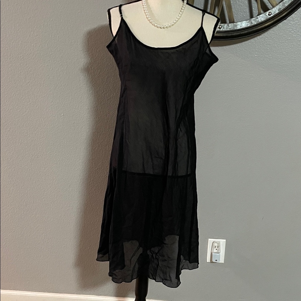 JOHNNY WAS BY BIYA EMBROIDERED AND LACE Black and Multicolor Maxi Dress - Picture 10 of 11
